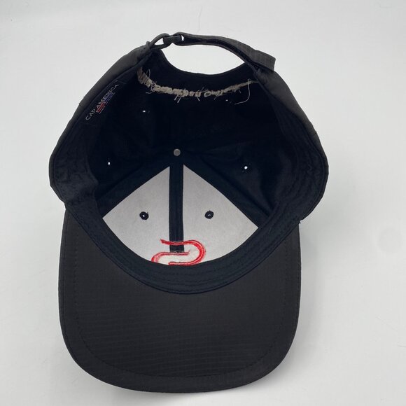 Cap American SUBURBAN Collection Hat Strapback Cap Black Red Embroidered 1948 - Picture 7 of 9